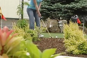 जनता Peewee गोल्फ अश्लील सीधे