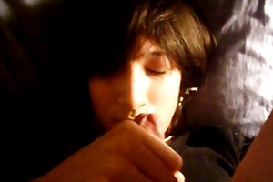 Emo लडकी के मुँह मैं बेटा जासूस, अश्लील