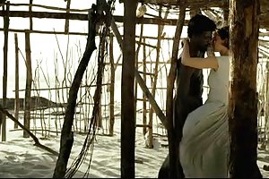 स्पेनिश सुनहरे बालों वाली सफेद औरत के साथ काले आदमी -  घर का बना अश्लील के साथ चाची