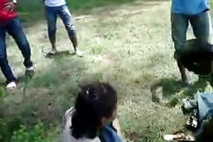 Tharki चाचा पकड़ा लड़की रूसी चाची और भतीजा