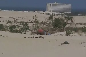 Mariels भतीजी बूढ़ा आदमी और समुद्र तट पर परिपक्व महिलाओं के अश्लील